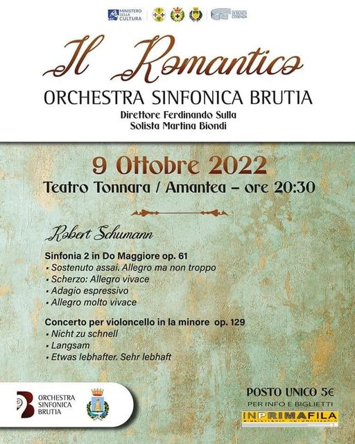 Tappa tirrenica per l'Orchestra Sinfonica Brutia