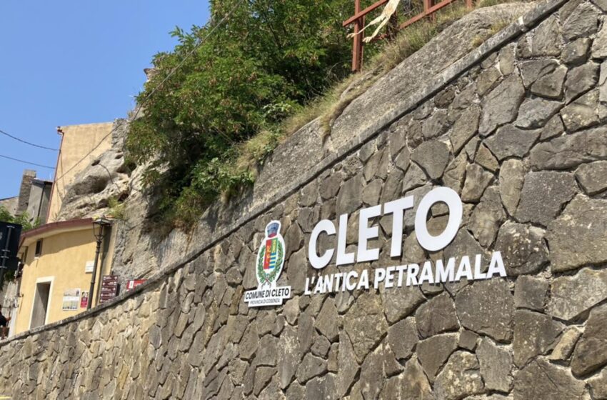 Cleto: dissequestro di immobili nel centro storico