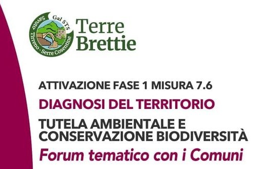  Forum tematico del Gal Terre Brettie