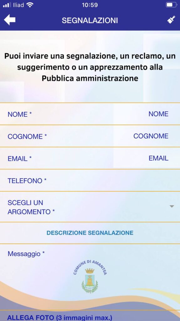 Un nuovo servizio per i cittadini di Amantea