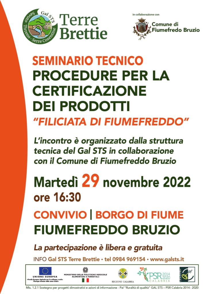 A Fiumefreddo seminario sulla Filiciata