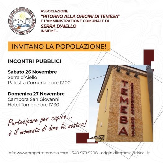 Referendum Campora: due incontri pubblici in programma