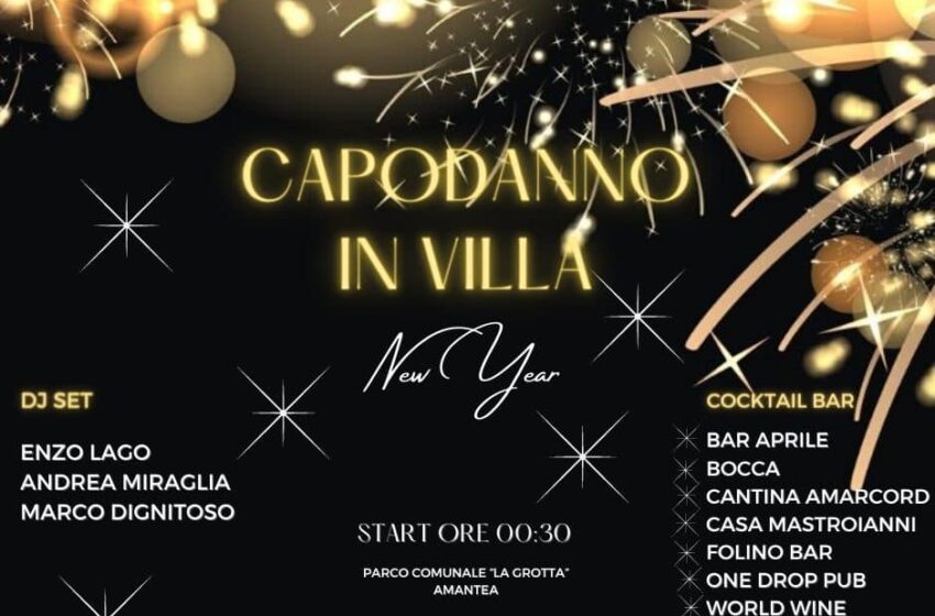  Capodanno in Villa: Amantea si prepara