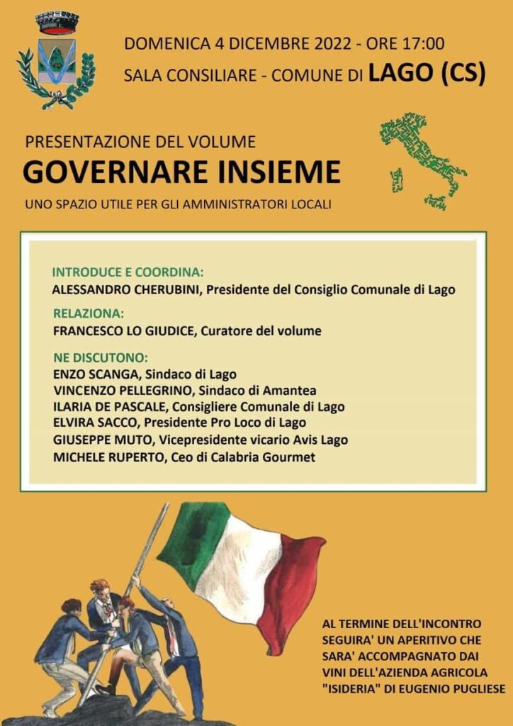 Governare insieme: riflessioni per amministratori locali e cittadini