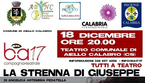 Tra mercatini e teatro, domenica di eventi ad Aiello Calabro