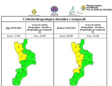 Meteo: costa tirrenica sotto scacco