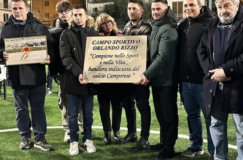  Campora: inaugurato il campo sportivo Orlando Rizzo