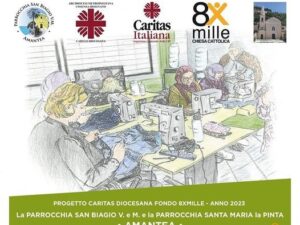 Progetto Caritas Amantea "Ri-cucire relazioni": laboratorio di sartoria