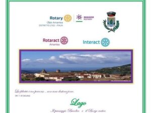 Locandina di evento Rotary Club Amantea a Lago