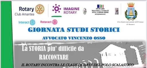 Il Rotary Club di Amantea incontra gli studenti delle classi quarte nella Giornata degli Studi Storici