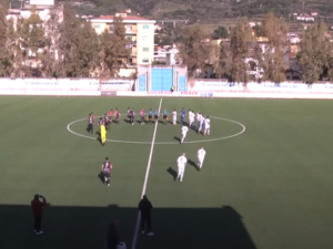 La partita tra Digiesse PraiaTortora e Amantea Calcio.