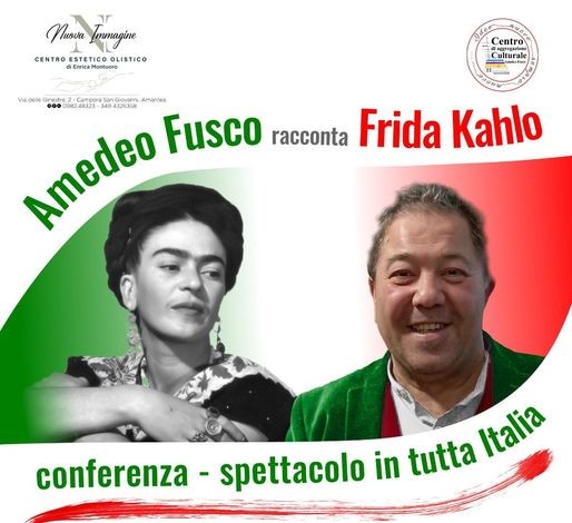 Locandina spettacolo su Frida Kahlo