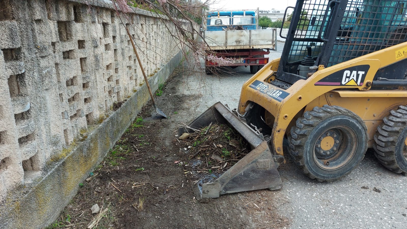  Lavori di manutenzione sul lungomare tirrenico