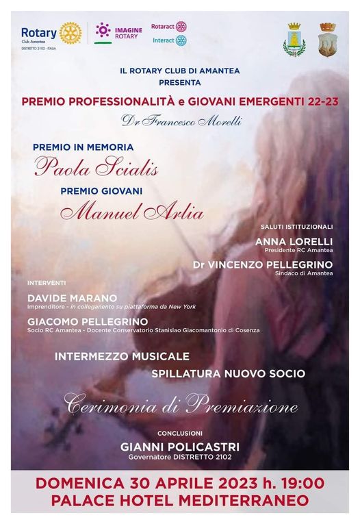 Premio Professionalità e giovani emergenti