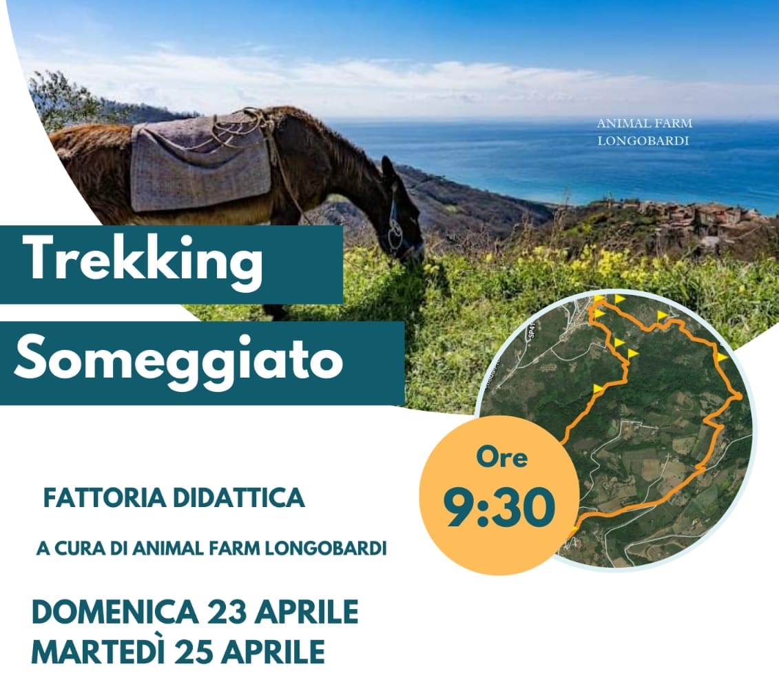 Locandina trekking a Longobardi