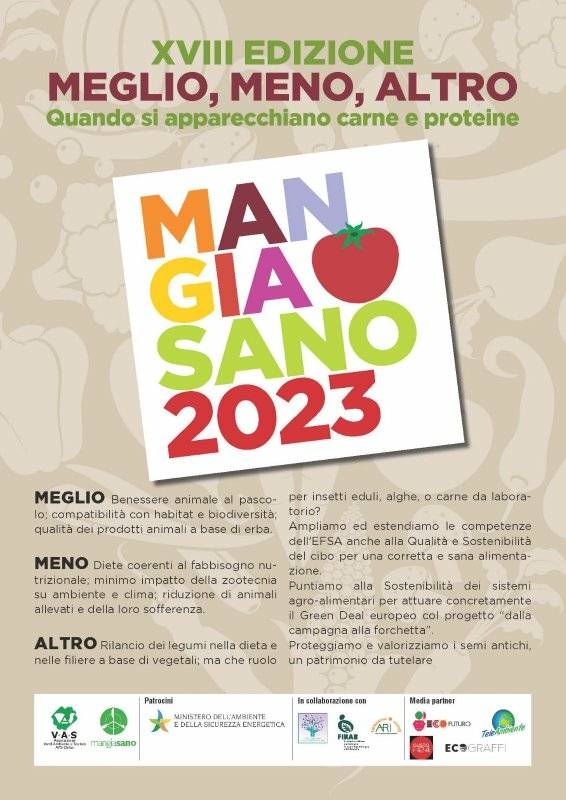 Campagna Mangiasano 2023 VAS Calabria