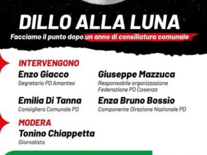 Locandina PD Amantea incontro