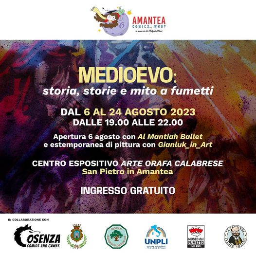  Amantea Comics parte da una mostra sul medioevo