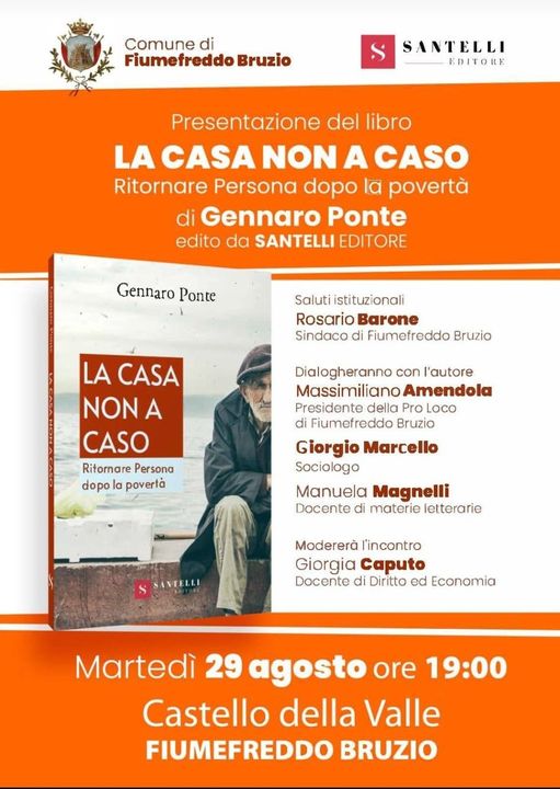 presentazione del libro di Gennaro Ponte "La casa non a caso" a Fiumefreddo Bruzio