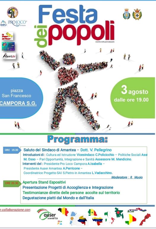 Festa dei Popoli per accoglienza e integrazione