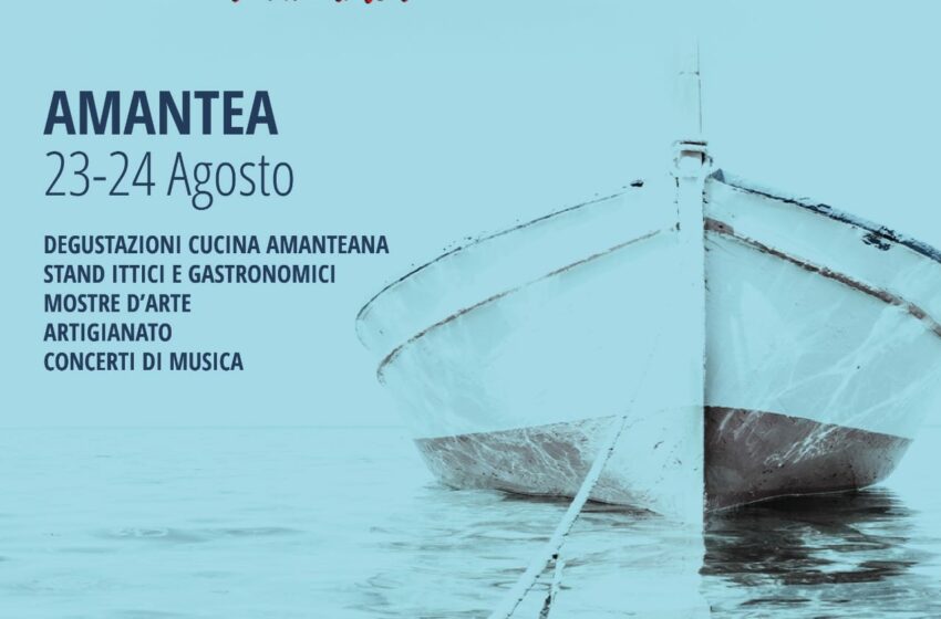 23 e 24 agosto ad amantea itticus festival della tradizione marinara