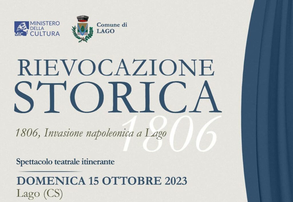Manifestazione storica a Lago