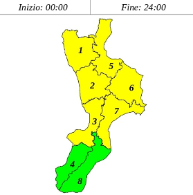 meteo calabria 28 novembre 2023