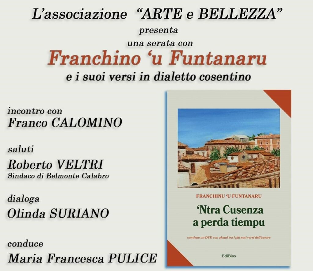 Versi dialettali e canti tradizionali a Belmonte