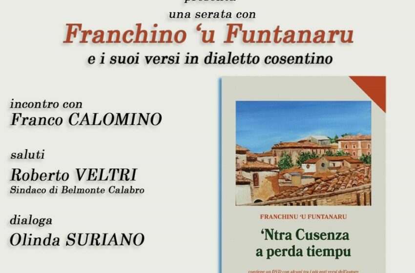 Versi dialettali e canti tradizionali a Belmonte