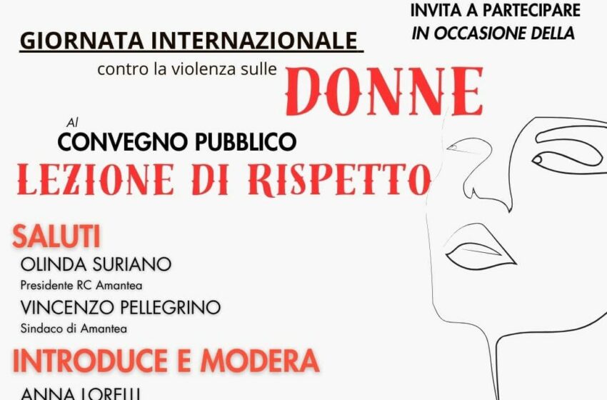  A “Lezione di Rispetto” con il Rotary Club Amantea