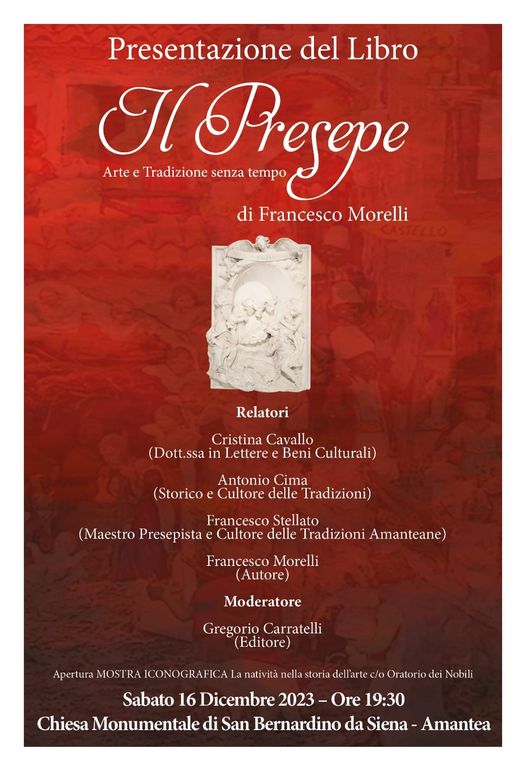 Il Presepe tra arte e tradizione nel libro di Francesco Morelli