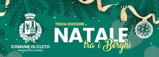 Cleto alla terza edizione di "Natale tra i Borghi"