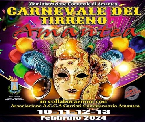  Amantea: date ufficiali per il Carnevale del Tirreno 2024