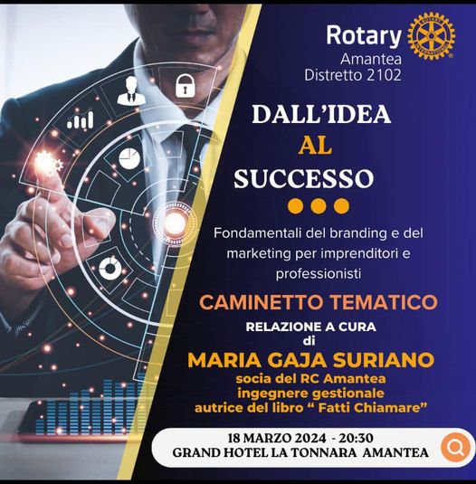  Nuovo caminetto tematico per il Rotary Club Amantea